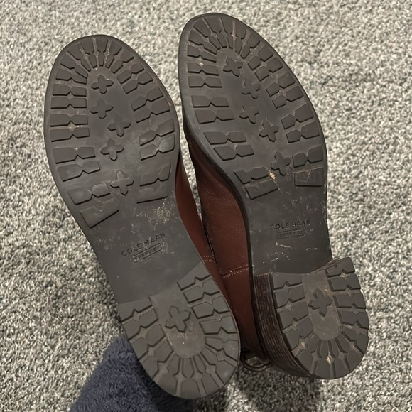 Cole Haan Waterproof Leather Chelsea Boots Brown Size 7 - Picture 6 of 8